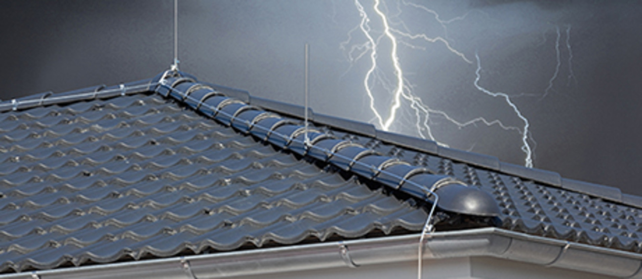 Äußerer Blitzschutz bei Elektro Seitz GmbH in Haibach